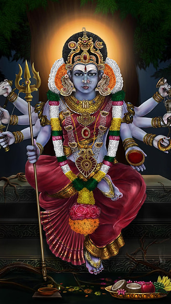 Maha Kali, Kali Mata, Devi Kali HD phone wallpaper