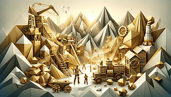 Gold Mining Adventure -, gold mining, mining, mountain, gold, landscape HD wallpaper