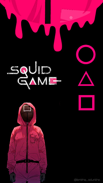 Squid Games, kdrama, pink, koreandrama, squidgames, 2021, Halloween HD phone wallpaper