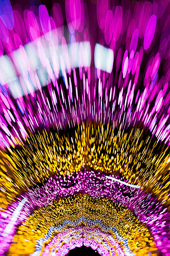 Abstract, Violet, Glare, Shine, Brilliance, Purple, Arch, Bokeh, Boquet, Arches HD phone wallpaper