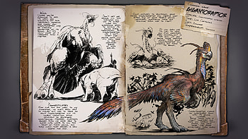 ARK Survival Evolved Dinosaur Encyclopedia, video game, ARK: Survival Ascended HD wallpaper
