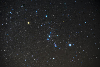 Universe, Stars, Starry Sky, Galaxy, Constellation, Orion HD wallpaper