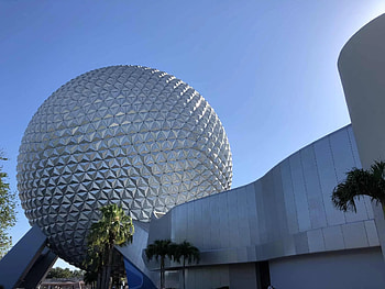 Epcot Park, Park entrance construction, Japan restaurant progress HD wallpaper