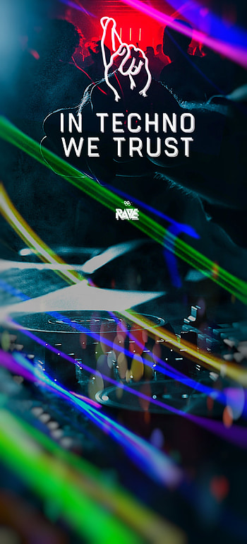 Techno Music DJ, In techno we trust, electric blue, visual effect lighting, ILOVETECHNO, Party, I LOVE TECHNO, Dance, Rave, Electronic music, Hard Techno, HardTechno, Night life HD phone wallpaper