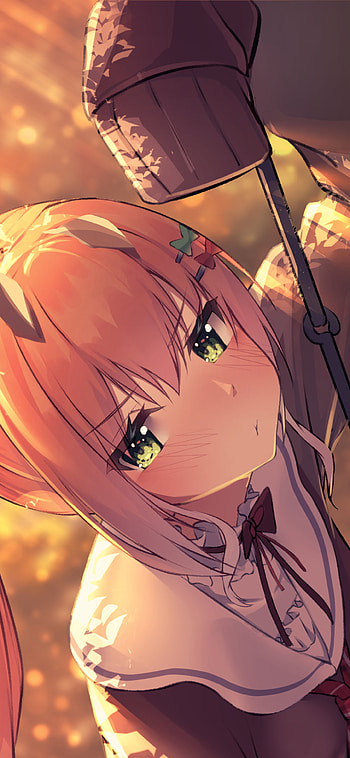 Momosuzu Nene Glow: Hololive Anime Vtuber , hololive, Anime, Virtual Youtuber HD phone wallpaper