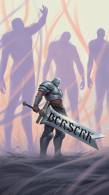 Berserk Blade — for & Android, Berserk, knight, sword, armor HD phone wallpaper