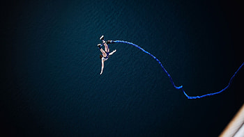 Bungee jumping , Stunning backgrounds, Extreme adrenaline, Heart-pounding leap HD wallpaper