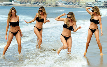 Bikini, Celebrity, Denise Richards, Actress, American HD wallpaper