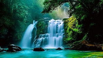 Waterfall Background. Beautiful Waterfall , Amazing Waterfall and Waterfall HD wallpaper