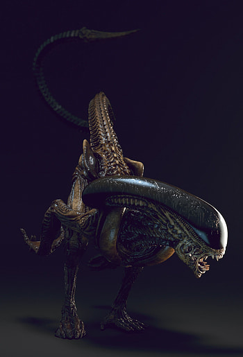 Alien Runner, H.R. Giger HD phone wallpaper