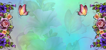 FLOWER FANTASY, FLOWERS, COLORFUL, BUTTERFLIES, DESIGN, BACKGROUND HD wallpaper
