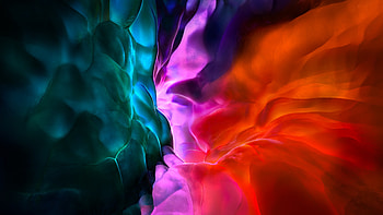 2021 iPad Pro, stock , abstract, clouds HD wallpaper