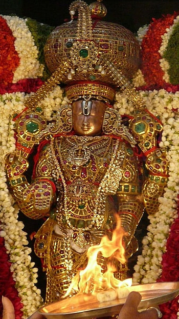 Balaji , God Balaji, Temple Background HD phone wallpaper