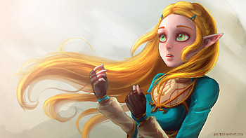 The Legend of Zelda Breath of the Wild Artwork, the-legend-of-zelda, games, 2017-games, deviantart, artwork HD wallpaper