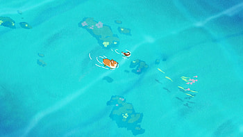 Swim – Doggie Corgi Live - Live PC HD wallpaper