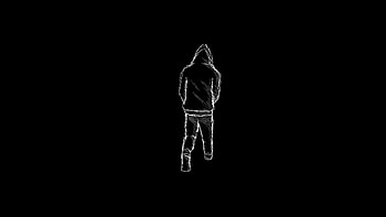 Sad Man, dark, alone, artistic, sad HD wallpaper