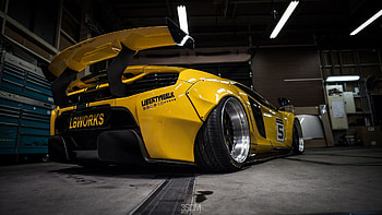 McLaren 650S, Liberty Walk Cars HD wallpaper