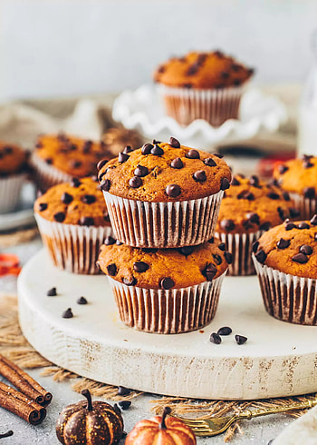Pumpkin, Muffins HD phone wallpaper