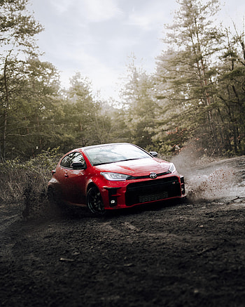 Toyota, Cars, Car, Spray, Puddle HD phone wallpaper