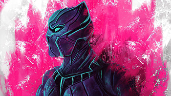 Black Panther King, black-panther, superheroes, artwork, artist, artstation HD wallpaper