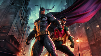 Batman And Robin Epic Adventures, batman, robin, superheroes, artwork, artist, digital-art, deviantart HD wallpaper