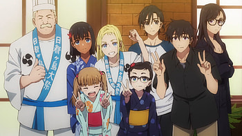 A Wholesome Pic After Disaster, Mio Kofune, Hizuru Minakata, Ushio Kofune, Shinpei Ajiro, Anime, Summer Time Rendering HD wallpaper