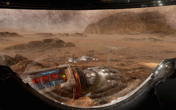 Mark Watney, The Martian, VR experience, Gear VR HD wallpaper