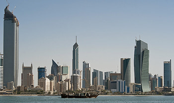 Central Business District, Kuwait HD wallpaper