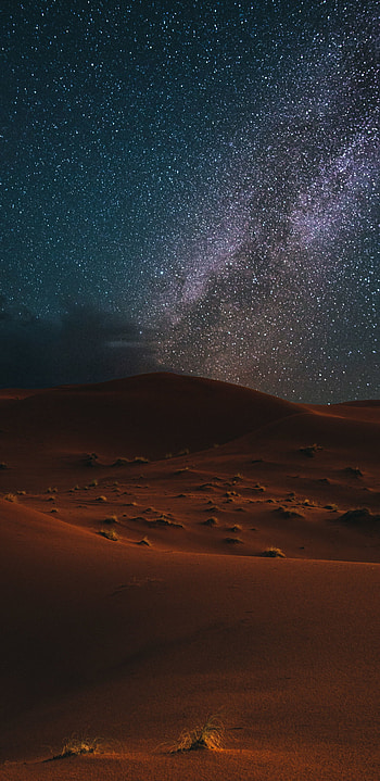 Milky way, Deserts HD phone wallpaper