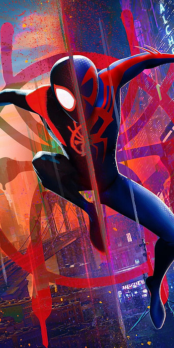 Spider-Man, red, magenta, marvel, spider_man, hero, comic, spider, marvels, super_hero HD phone wallpaper