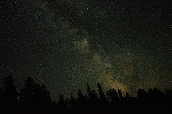 Nature, Sky, Stars, Night HD wallpaper