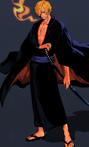 Samurai Sanji — One Piece , Anime, One Piece, Sanji (One Piece), samurai HD phone wallpaper