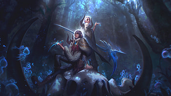 fantasy, woman warrior HD wallpaper