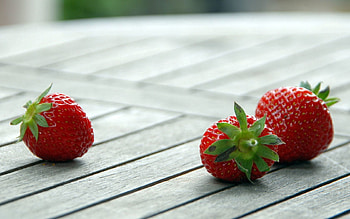 Food, Strawberry, Berries, Macro HD wallpaper