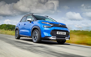 Citroen C3 Aircross, highway, 2021 cars, motion blur, UK-spec, crossovers, 2021 Citroen C3 Aircross, french cars, Citroen HD wallpaper