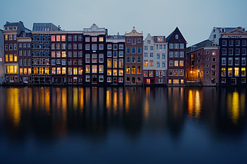 Cities, Water, City, Building, Reflection, Facades HD wallpaper