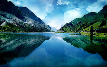 Norwegian fjords , Scenic wonders, Nature's artwork, background HD wallpaper
