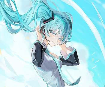 Hatsune Miku, Hatsune Miku, Anime, Vocaloid HD wallpaper