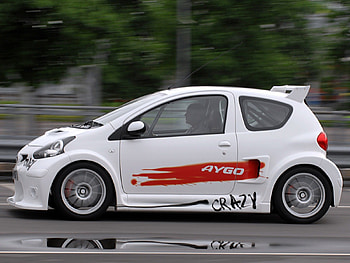 Toyota Aygo Crazy Concept, toyota, aygo, crazy, concept HD wallpaper