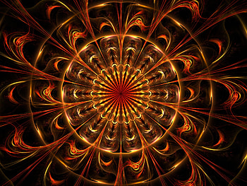 Abstract, Pattern, Fractal, Symmetry, Intricate, Confused HD wallpaper