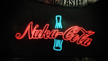 Nuka-Cola Soda Sign Neon Bottle Fallout thumb HD wallpaper