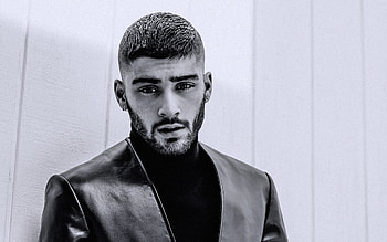 Zayn Malik, British sensation, Monochromatic charisma, Striking hoot HD wallpaper