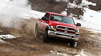 2014 Ram 2500 Power Wagon, Off-road Driving HD wallpaper