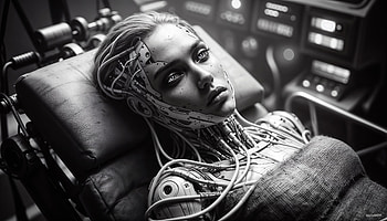 Resting, Sci Fi, AI Art, hop HD wallpaper