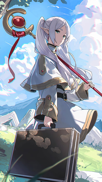 Frieren Anime - Majestic Journey's End , Anime, Frieren (Frieren: Beyond Journey's End), Frieren: Beyond Journey's End HD phone wallpaper