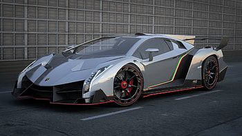 Cars, Car, Machine, Side View, Lamborghini Veneno, Supercar HD wallpaper