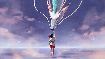 Spirited Away, Academy Award winner, Enchanting world, Mysterious creatures HD wallpaper