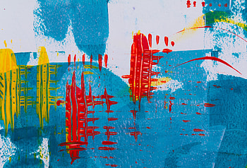 Abstract, Divorces, Lines, Paint, Stains, Spots HD wallpaper