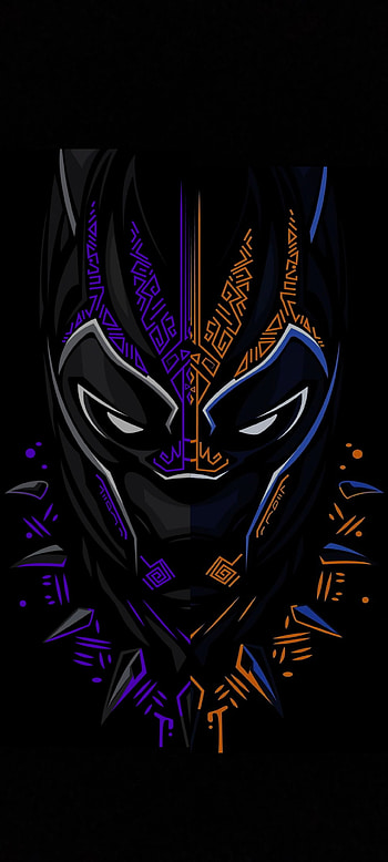 Black panther, art, cartoon HD phone wallpaper