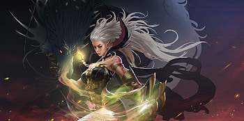 Fantasy girl, frumusete, csart, girl, chen shuai, fantasy, hyjart, c s, hyj, luminos HD wallpaper